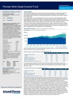 pioneer multi asset income fund.